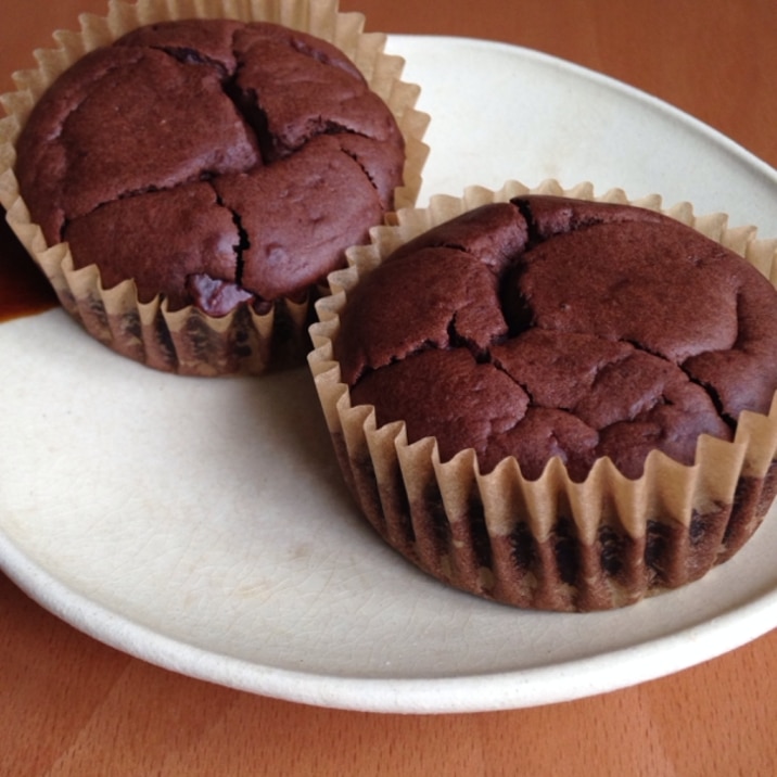 ノンオイル ダブルチョコカップケーキ レシピ 作り方 By ちーたまちー 楽天レシピ ノンオイル ダブルチョコカップケーキ レシピ 作り方 By ちーたまちー 楽天レシピ